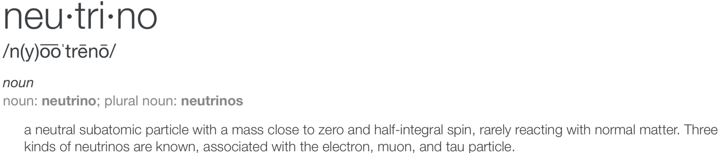 Neutrino Particle Visualization